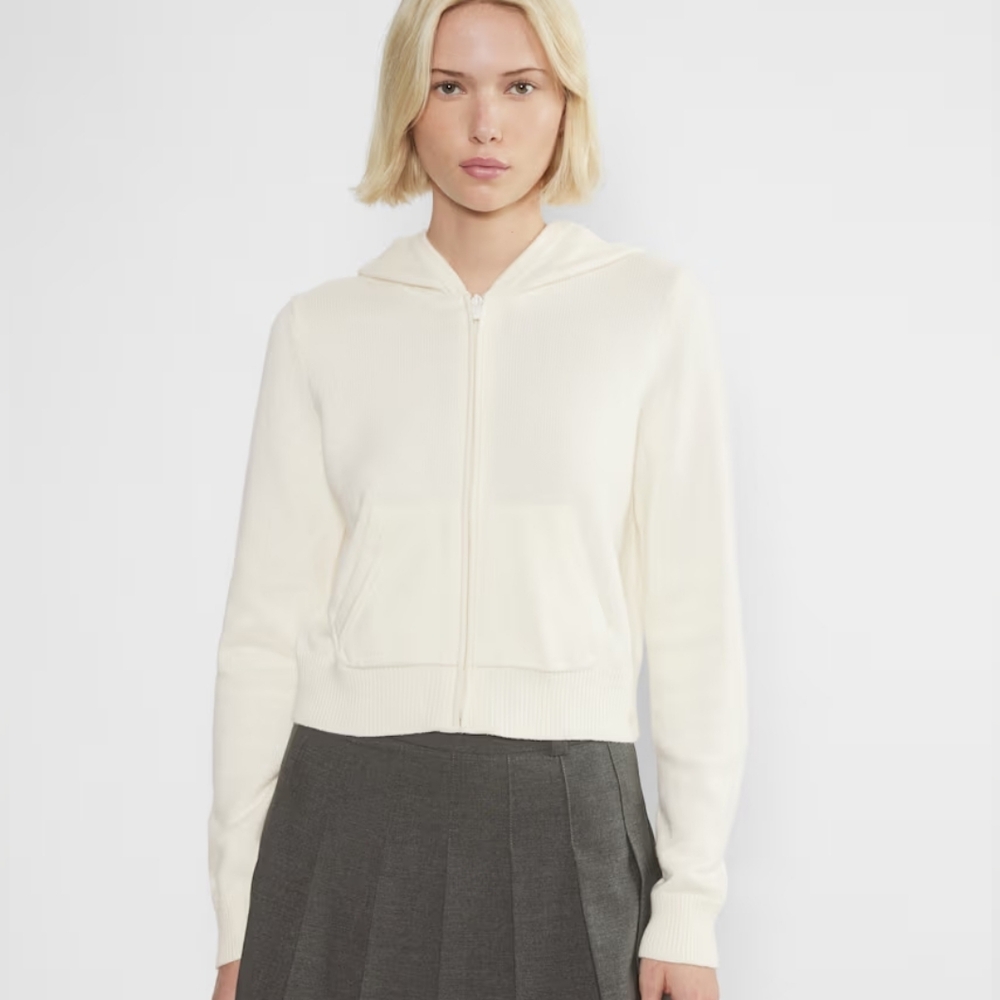 *nwt* aritzia sunday best danes zip hoodie